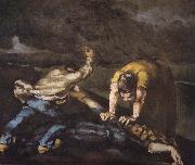 Paul Cezanne murder USA oil painting artist